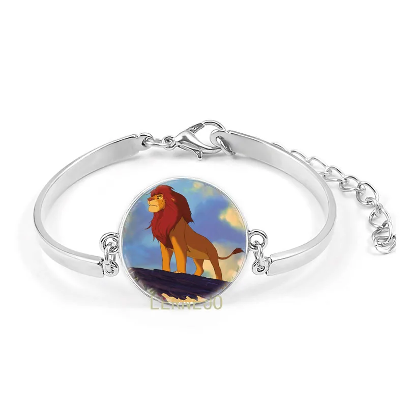 9 Simba Король Лев значок-подвеска ювелирный браслет rey leon le roi Lion Simba baby для детей ювелирные изделия - Окраска металла: 9