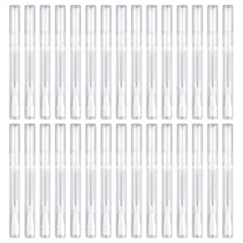 

30PCS 3ml 5ml Twist Pens Empty Nail Oil Pen with Brush Tip Cosmetic Lip Gloss Container Applicators Eyelash Growth Liquid Tube