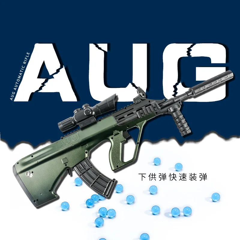 

Defended Di Ang Assault Rifles AWM Sniper Boy Toy Water Gun-Emission Crystal Elastic-Jedi Survival Celebrity Style