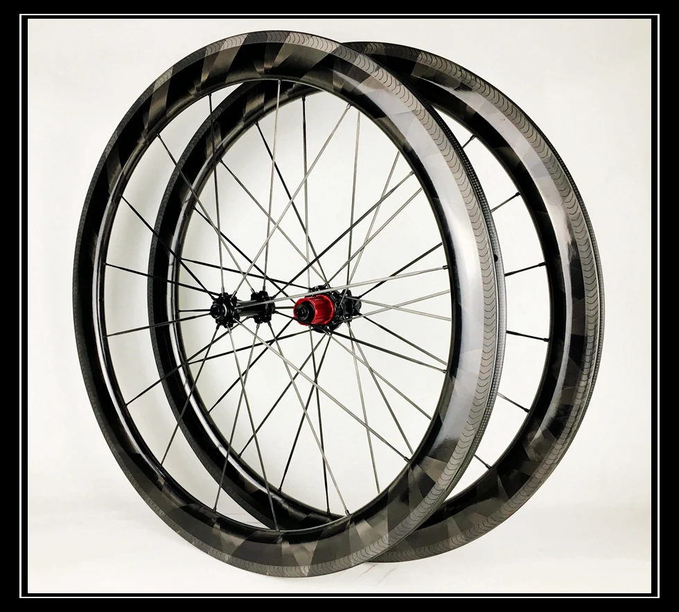 Only 1229g 2021 Xlight Carbon Wheelset Tubeless 30/38/40/45/50/60mm