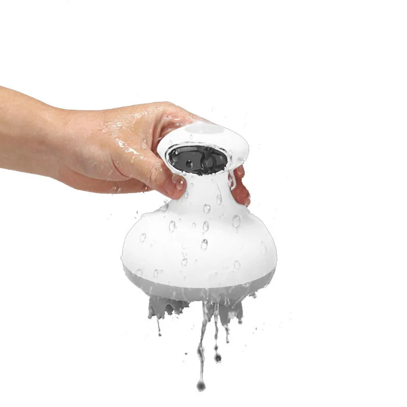  New Waterproof Electric Head Massager Wireless Portable Vibration Roller Kneading Massager To Promo