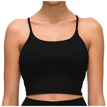 

Women Tank Crop Top Seamless Underwear Female Crop Tops Sexy Lingerie Intimates With Removable Padded Camisole Femme Fashion New