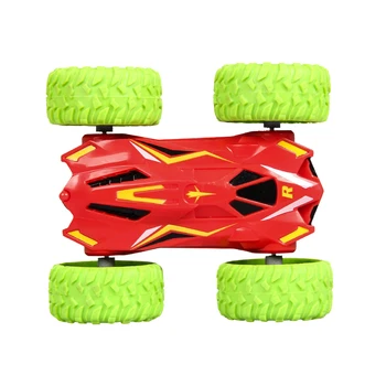

Children Portable Kids Toy High Speed 360 Rotation Buggy Stunt Gift Four Wheel Double-sided Dump Wireless Remote Control Truck