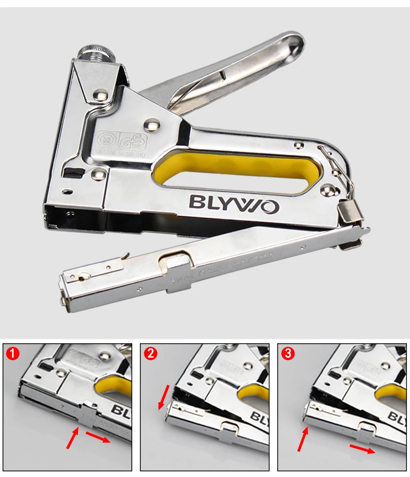 4-14钉枪底部钉槽使用