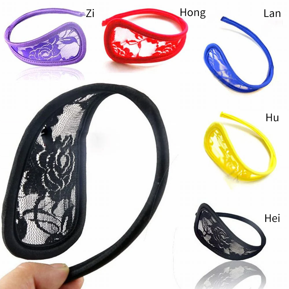 Женское нижнее белье кружевные сексуальные бежевые стринги C образной формы