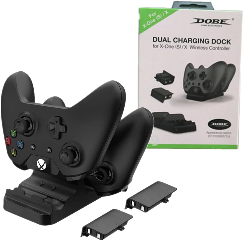 Зарядное устройство Док контроллера + 2 аккумуляторных аккумулятора для XBOX ONE