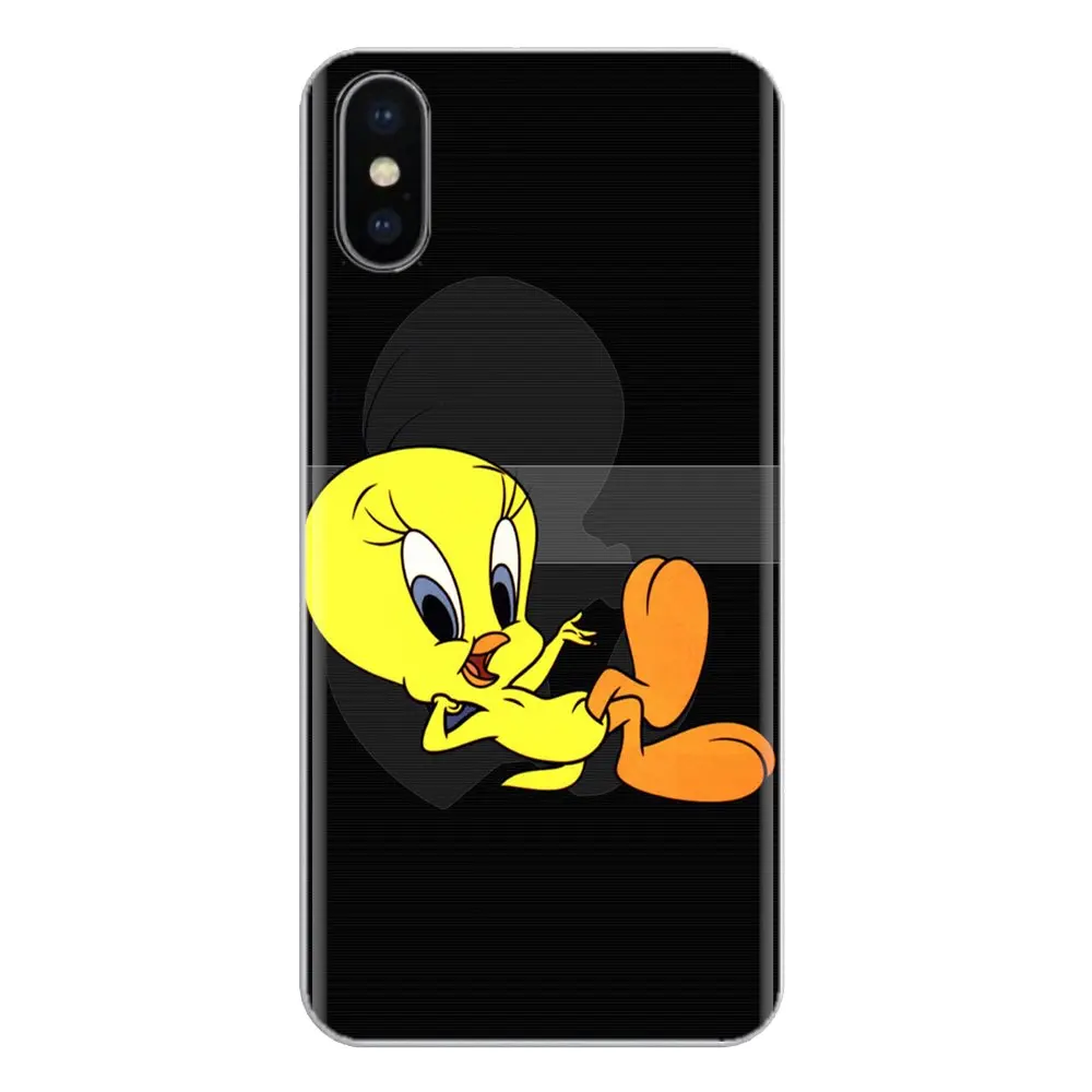 For Samsung Galaxy S2 S3 S4 S5 MINI S6 S7 edge S8 S9 Plus Note 2 3 4 5 8 Silicone Phone Shell Cover Tweety Bird | Мобильные телефоны