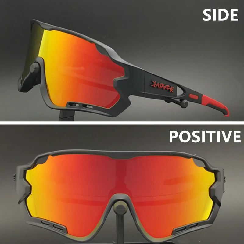 Новые 5 линз UV400 велосипедные очки для мужчин/женщин Спорт Дорожный велосипед Велоспорт оптика Gafas Ciclismo велосипедные солнцезащитные очки MTB - Цвет: KEBR-03