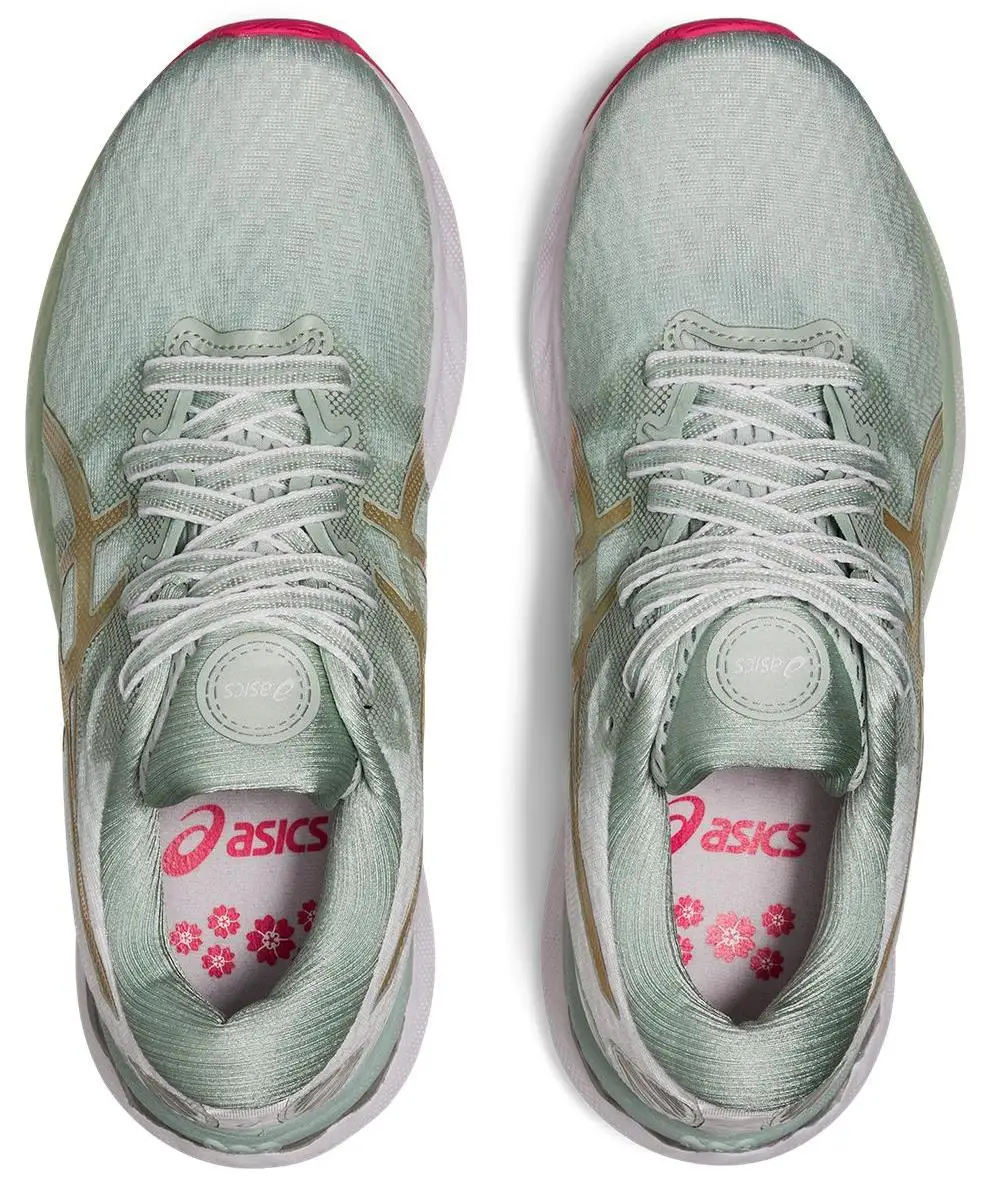 Беговые кроссовки Asics Gel-Nimbus 23 Sakura Lichen Rock/Champagne - купить  по выгодной цене | AliExpress