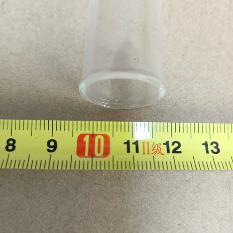 단단한 고온 유리관 반응 화학 실험 장비, 연소 튜브 소모품, 20x200mm