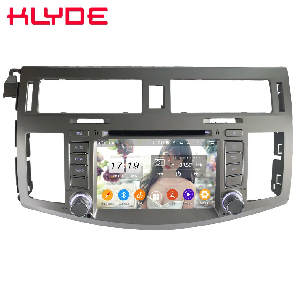 Best Klyde 4G WIFI Android 9.0 Octa Core 4GB RAM 64GB ROM DSP BT Car DVD Multimedia Player Radio Stereo For Toyota Avalon 2005 2010