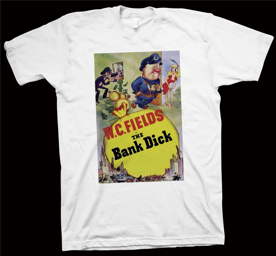 Футболка The Bank Dick edard F. Cline W. C. Fields голливудский кинофильм фильм Фитнес | Мужская