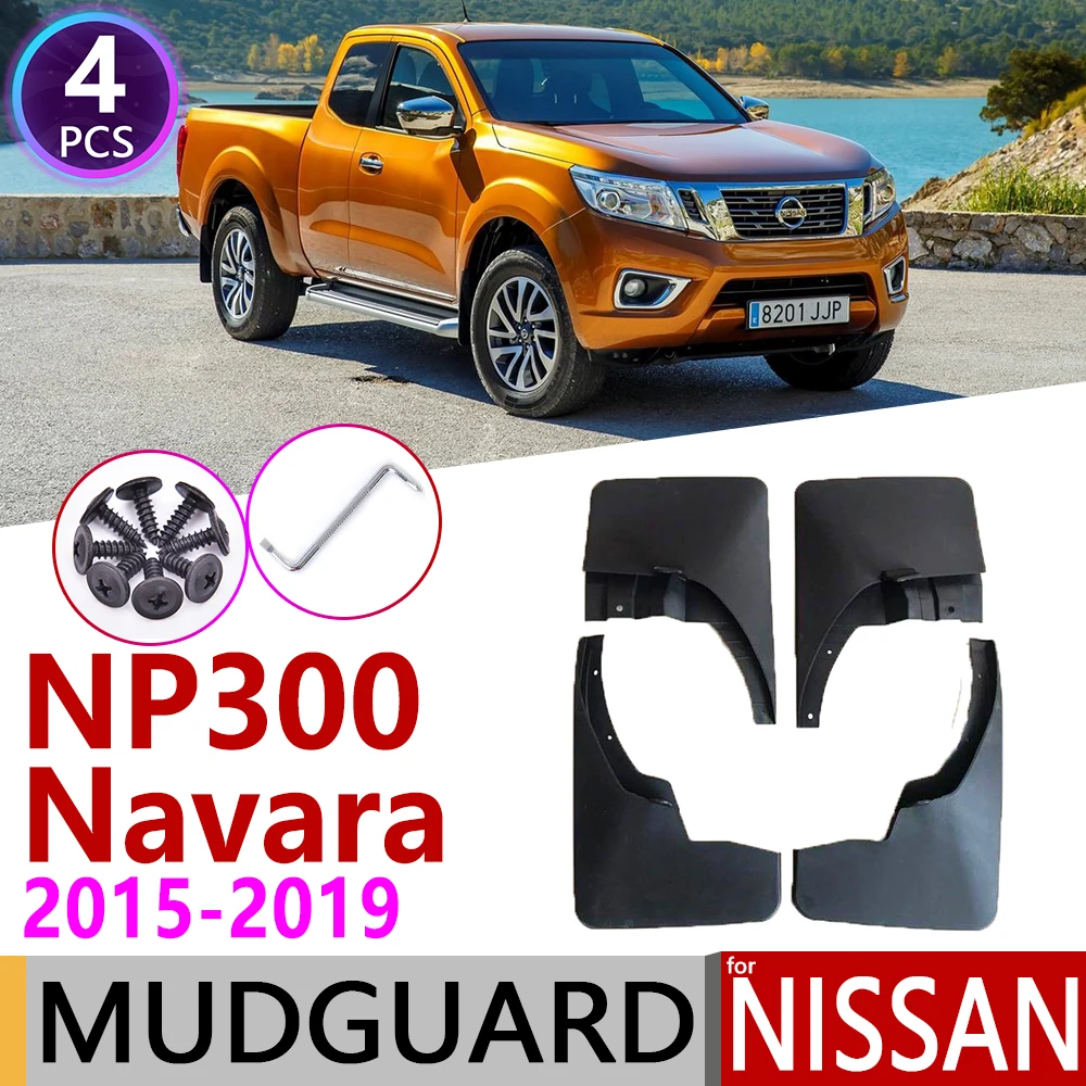Автомобильный брызговик для Nissan NP300 Navara D23 2015 ~ 2019 NP 300 Fender закрылки аксессуары