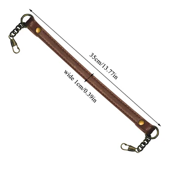 

Bag Strap Replacement Messenger Handbag Handle DIY Shoulder Bags Belt Accessories PU Leather Black Red Brown Handmade Bags Strap