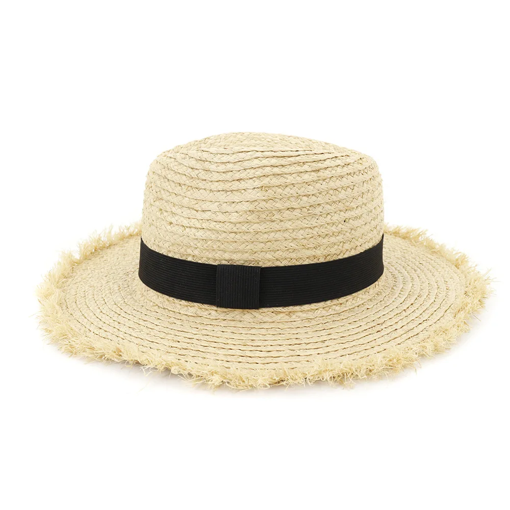 Custom Sun Hat For Women's Summer Hat Personalized Customize Embroidery Text Name Logo Straw Hat Beach Hat Female Caps HA80