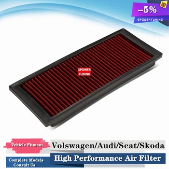 

Engine Air Filter: High Performance, Washable, Replacement Filter: 2003-2019 Volswagen/Audi/Seat/Skoda(Beetle, Caddy IV, Q3)