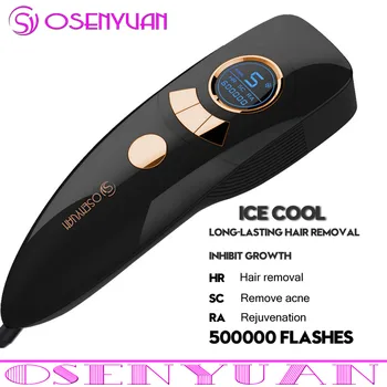

2020 Hottest Osenyuan 4in1 Icecool IPL Laser Hair Removal Permanent For Face Body Leg Bikini Electric Depiladora Laser Epilator