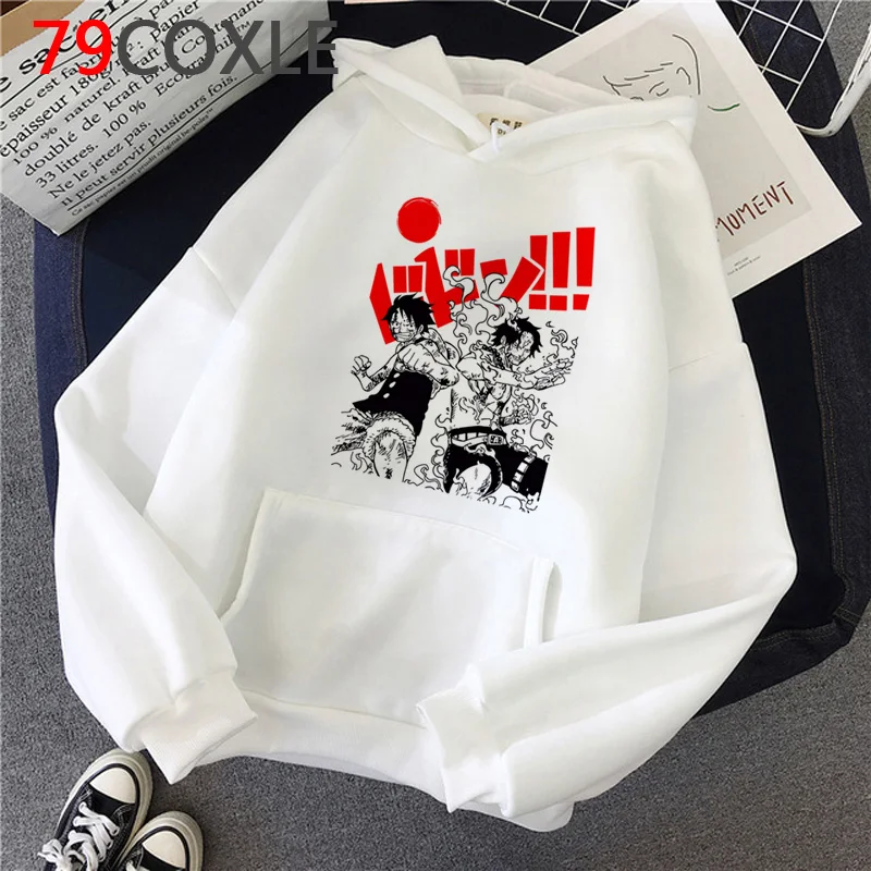 Каваи горячие японского аниме один кусок толстовки мужчины Harajuku забавный