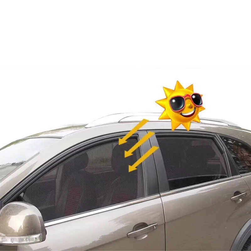 2 шт. магнитный автомобильный солнцезащитный козырек УФ защита занавес Окно