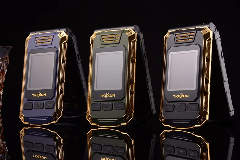 TKEXUN G5 женский флип телефон с двойным экраном камера Bluetooth Две sim карты 2 4 дюймов