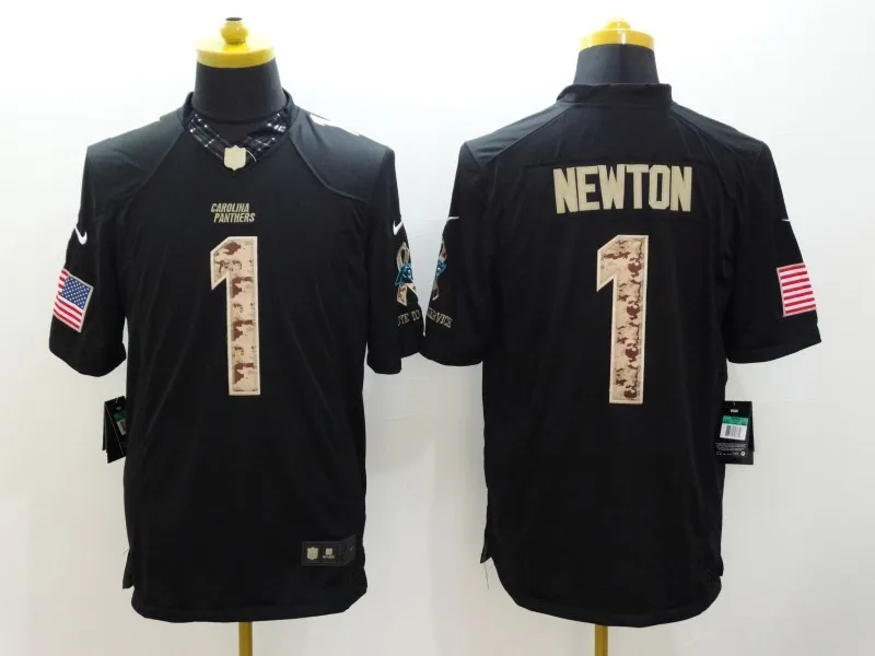COLOR AS PHOTO SHOWN stitched,Carolina,Cam Newton,Luke Kuechly,Greg Olsen,Kelvin Benjamin Green Salute white Salute Black Salute Jersey - Цвет: COLOR AS PHOTO SHOWN