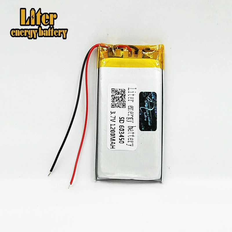 3.7V lithium polymer battery 043040 403040 500mAh MP3 MP4 GPS Bluetooth  4*30*