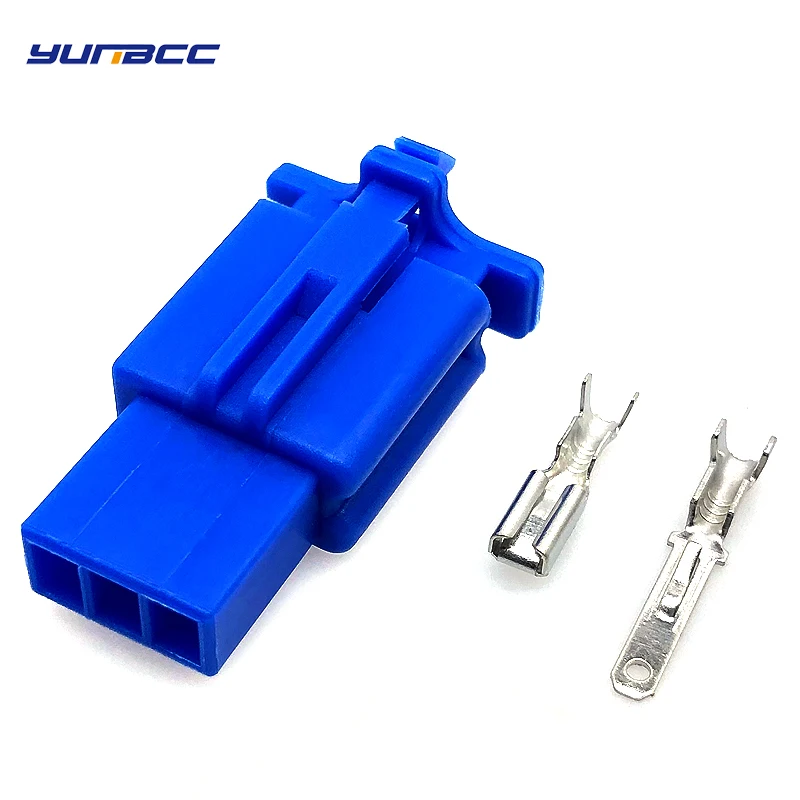 

5 Set 3 Pins 2.8 mm series Male Female Way Waterproof Wire Connector Plug Car Auto Sealed Car Truck Denso Connectors