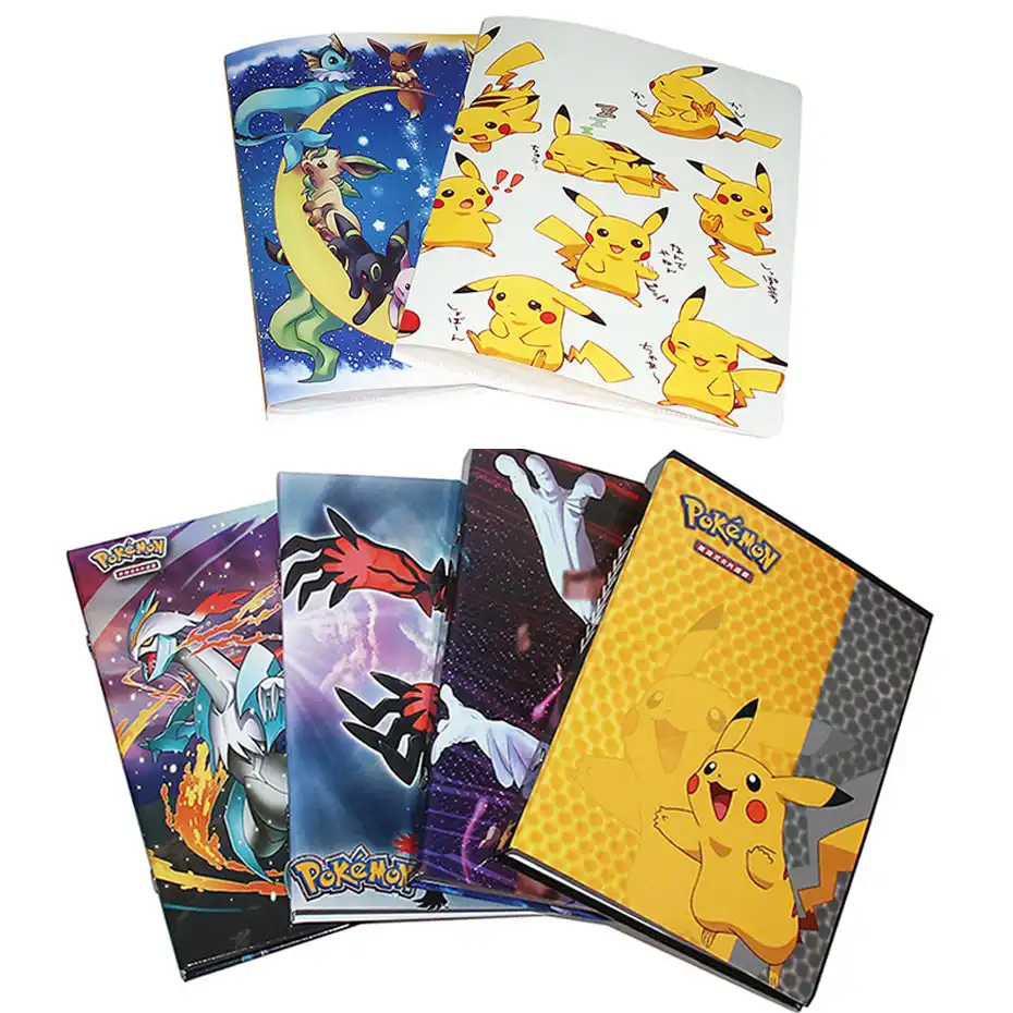 タカラポケモンカードアルバム保持160 324カードピカチュウテーブルボードゲームのおもちゃptcgアクセサリーカードコレクション 子供のための ゲーム コレクションカード Aliexpress