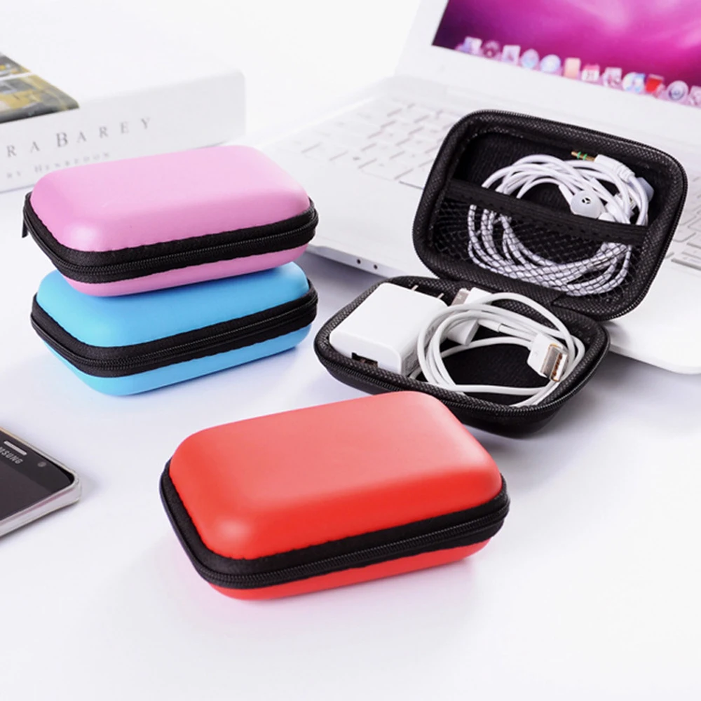 Waterproof Portable Mini Storage Bag USB Cable Digital Storage Box ...
