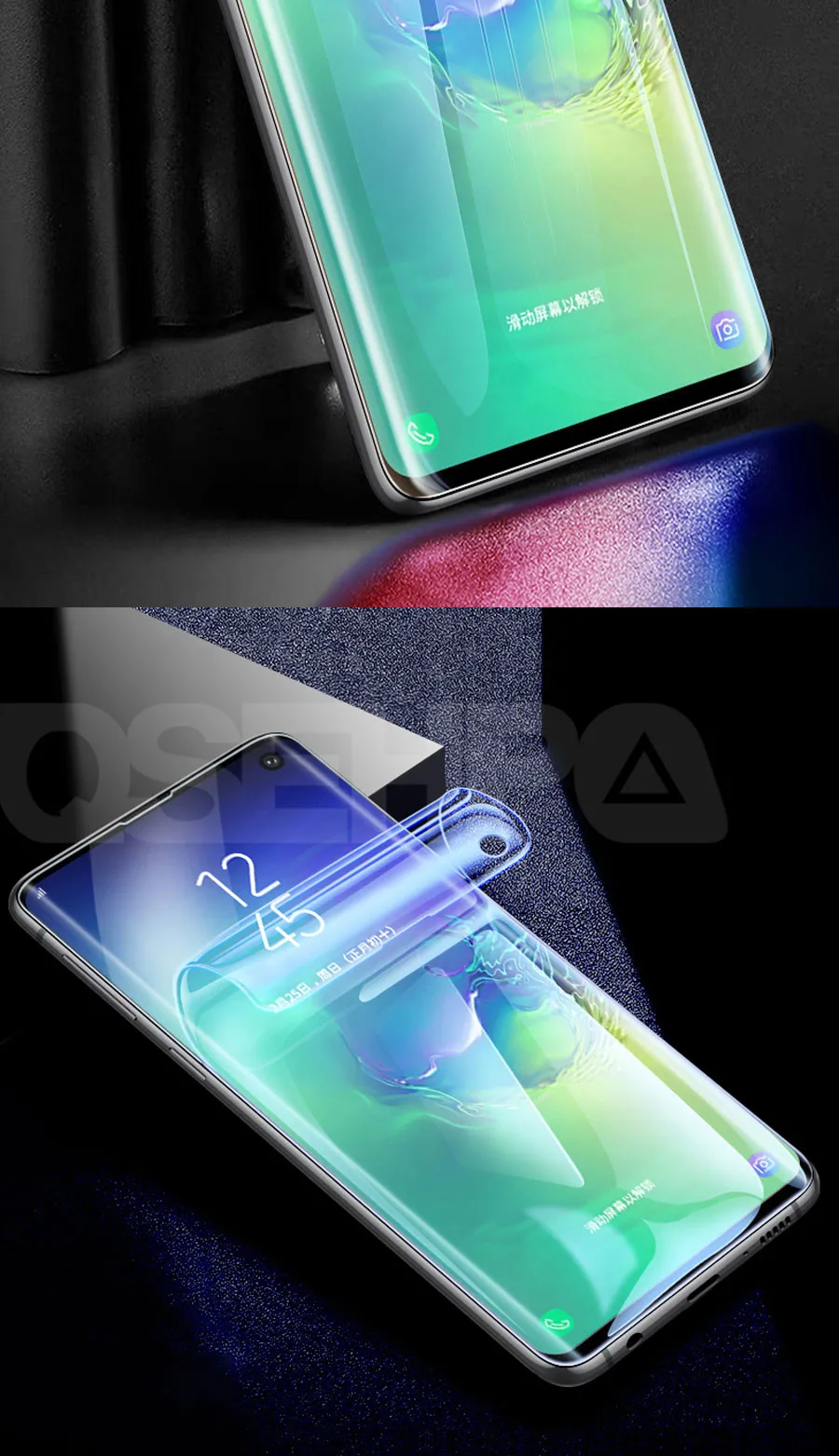 200D Защита экрана для samsung Galaxy Note 10 S9 S8 S10 Plus S10e Lite Полное покрытие для samsung Note 8 9 S7 Edge мягкая пленка