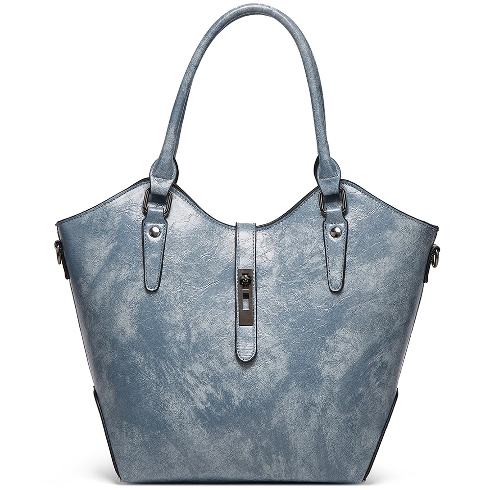 Casual Women Handbags Fashion Shoulder Bag For Ladies Pu Leather Packages With Large Capacity Female Travel Bags Free Shipping