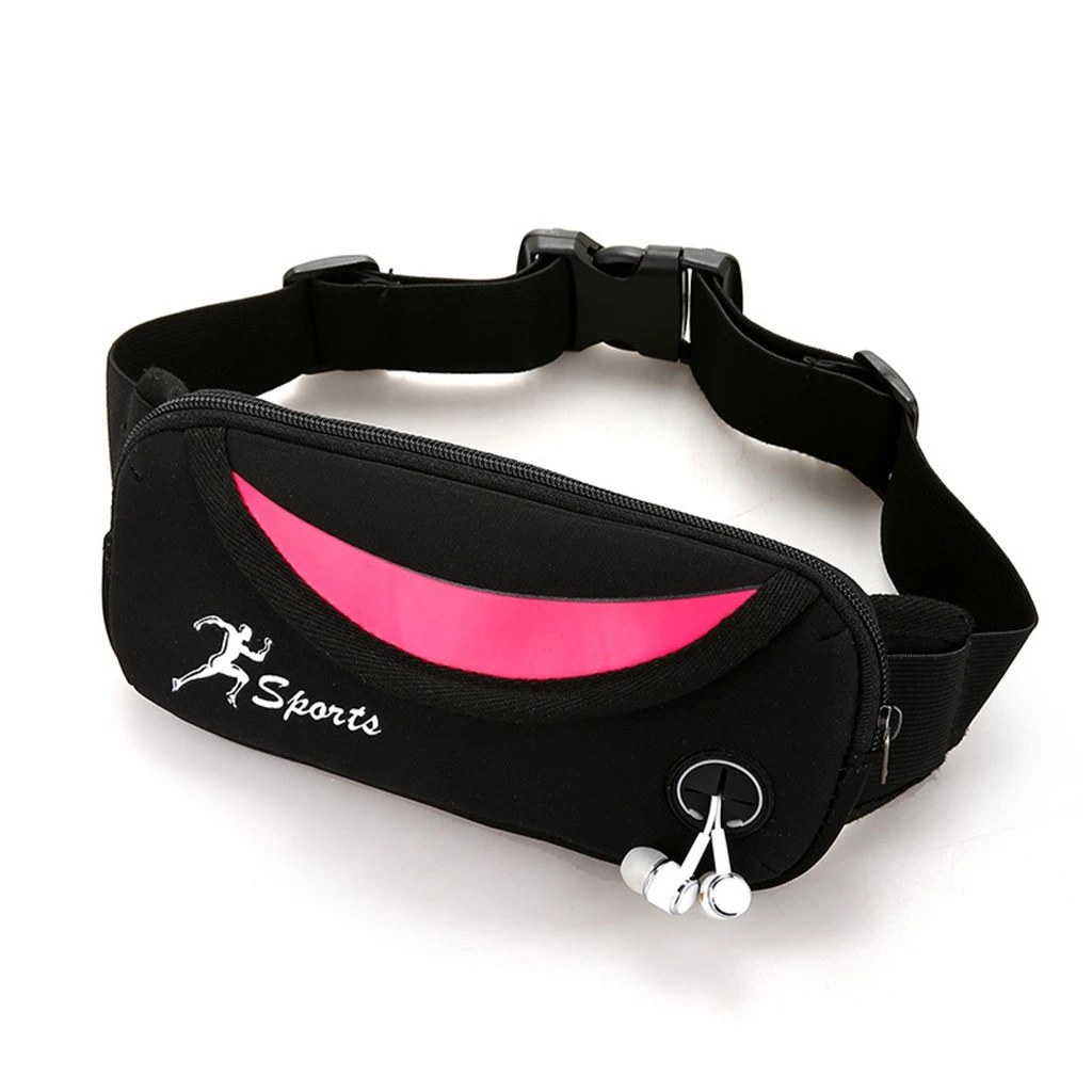 Waist Bags Running Fanny Pack Women Sport Bags Jogging Pack Cycling Phone Pocket Waterproof Belt Wallet With Anti-theft 819