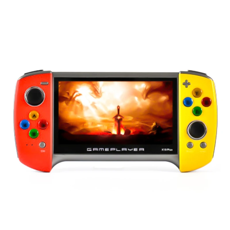 2020 New X19 Plus Handheld Game Console 5.1 Inch Large Screen 1000 Classic Games 24BB 