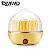 DMWD Electric Rapid Egg Cooker Food Steamer Boiler Rapid Heating Stainless Steel Pan Cooking tool Kitchenware 7 Eggs Capacity EU 5