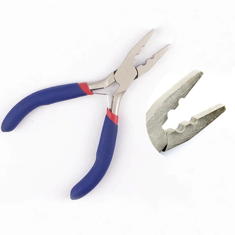 Multifunctional Metal Steel Hair Plier For Hair Extension Tools Tip