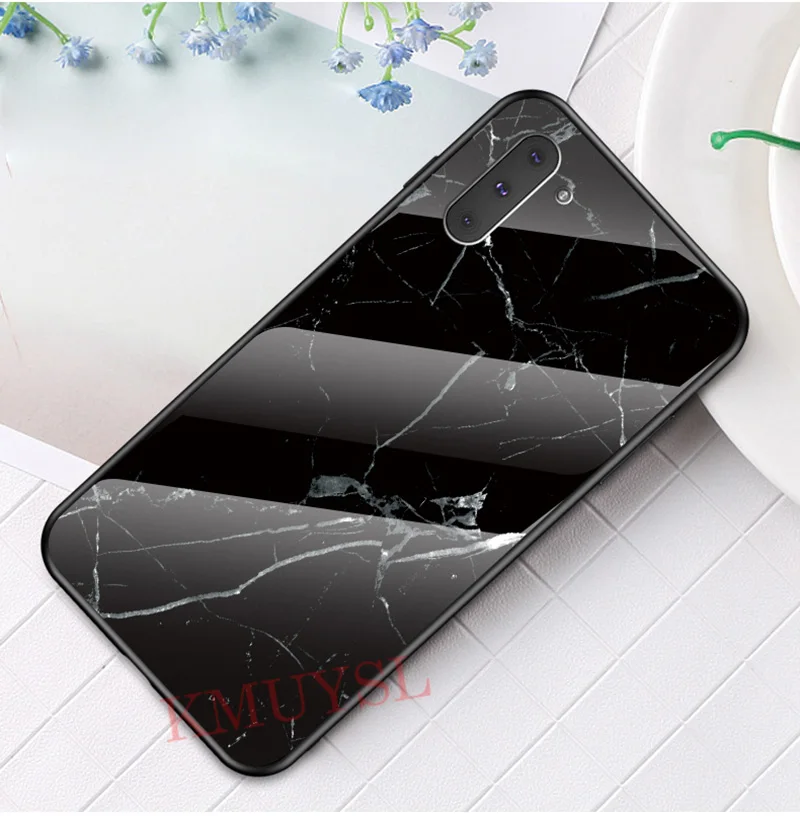 Мрамор Стекло чехол для samsung A50 A70 A60 A40 A30 A20E A10 Note10 9 8 S8 S9 S10 плюс 5G S10E Galaxy J4 J6Plus A7 чехол