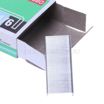

1000Pcs/Box Metal Staples No.12 24/6 Binding Stapler Office Binding Supplies School Stationary Drop Shipping