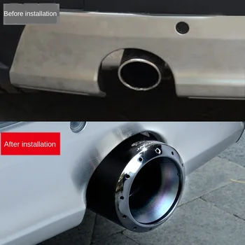 

Jaguar f-pace/xe modified tail throat, Land Rover Discovery Aurora silencer exhaust pipe