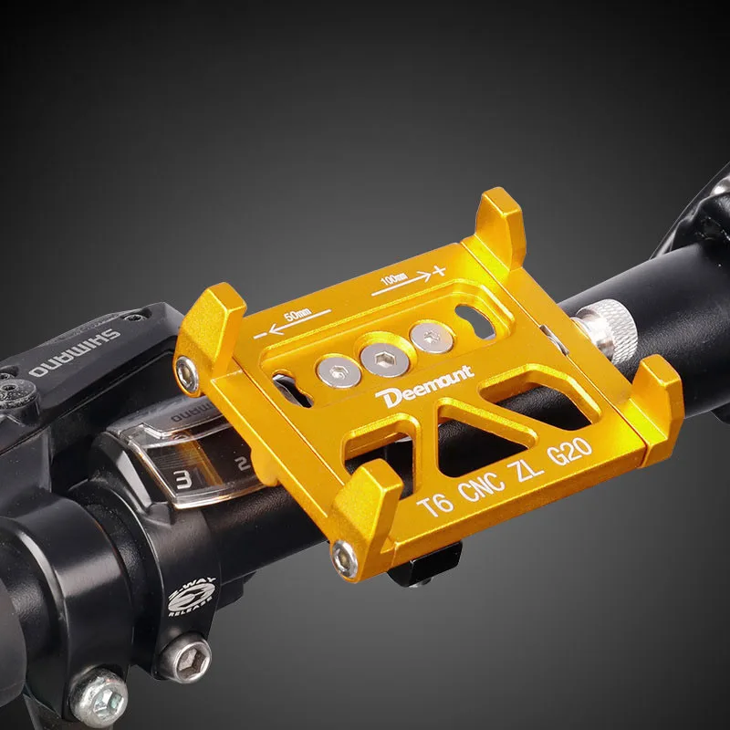 Алюминиевый держатель для телефона для велосипеда MTB Горный Дорожный мотоцикл универсальная подставка для руля для 3," до 7,5" смартфонов gps