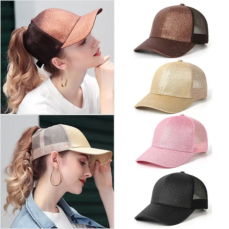 casquette femme chignon