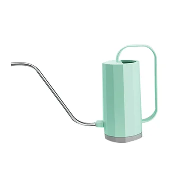 

Plastic Garden Succulent Watering Pot Stainless Steel Long Mouth Flowers Plants Tools(Green)