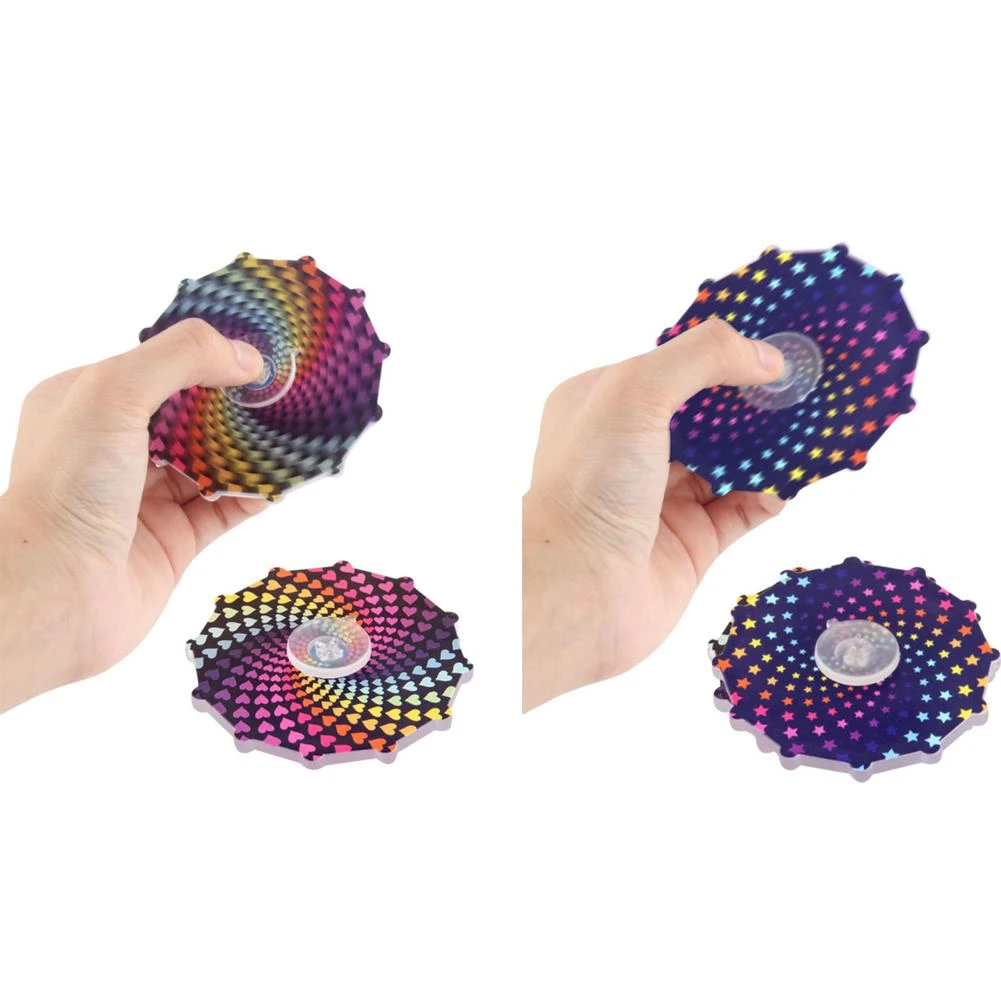 1pc Fidget Spinning Tops Top Double 