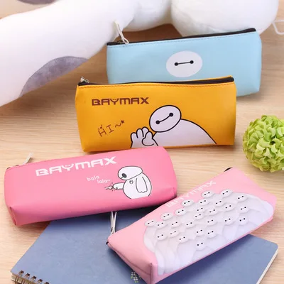 Мультяшный Большой Герой 6 baymax чехол карандаш с мультяшным рисунком