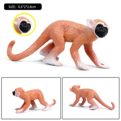 Wild Animal Action Figure Set: Chimpanzee, Orangutan, and Golden Gibbon Educational Toys (Animals model5)