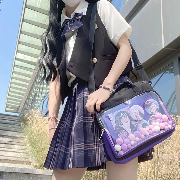 JK uniform shoulder bag Sexy Shoulder bag Cute handbags for women Teen Girls Shopper bag Handbag Japanese Ita Bag Women's bag