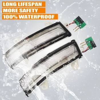 

2pcs Side Mirror indicator Dynamic Sequential Flowing LED Turn Signal Light For Honda Civic 9th Hybird Jade FR1 Crider GJ5 City