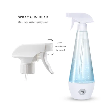 

Portable Hypochlorous Acid Disinfection Water Manufacturing Generator Sterilization Sprayer Clean Air Sprayer
