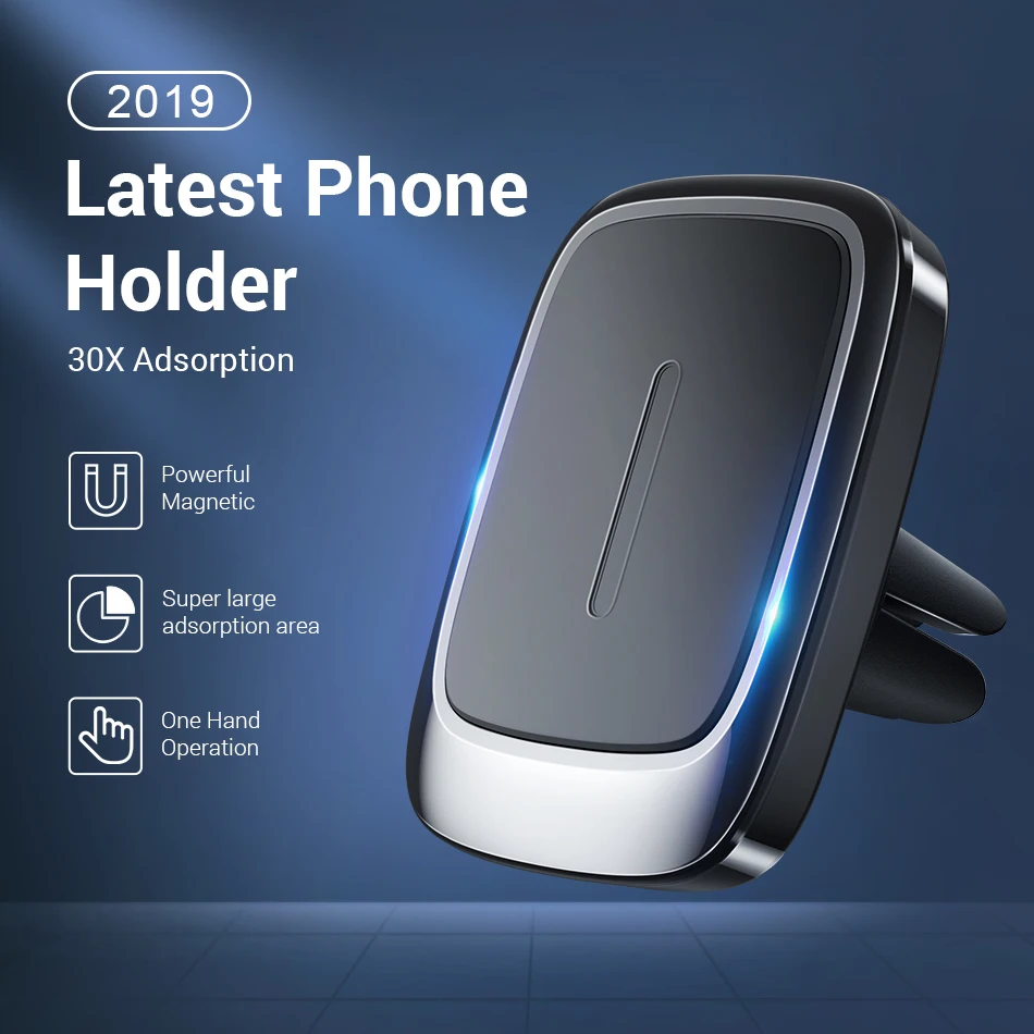 FIVI Автомобильный держатель для телефона, магнитный держатель для мобильного телефона на вентиляционное отверстие, Магнитная подставка для телефона для Iphone 11 11 Pro Max Xr, автомобильный держатель