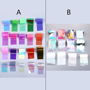 

1 Set Shiny Magic Color Aurora AB Effect Reflective Mirror Paper DIY Epoxy Resin Jewelry Fillings Resin Mold Jewelry DIY