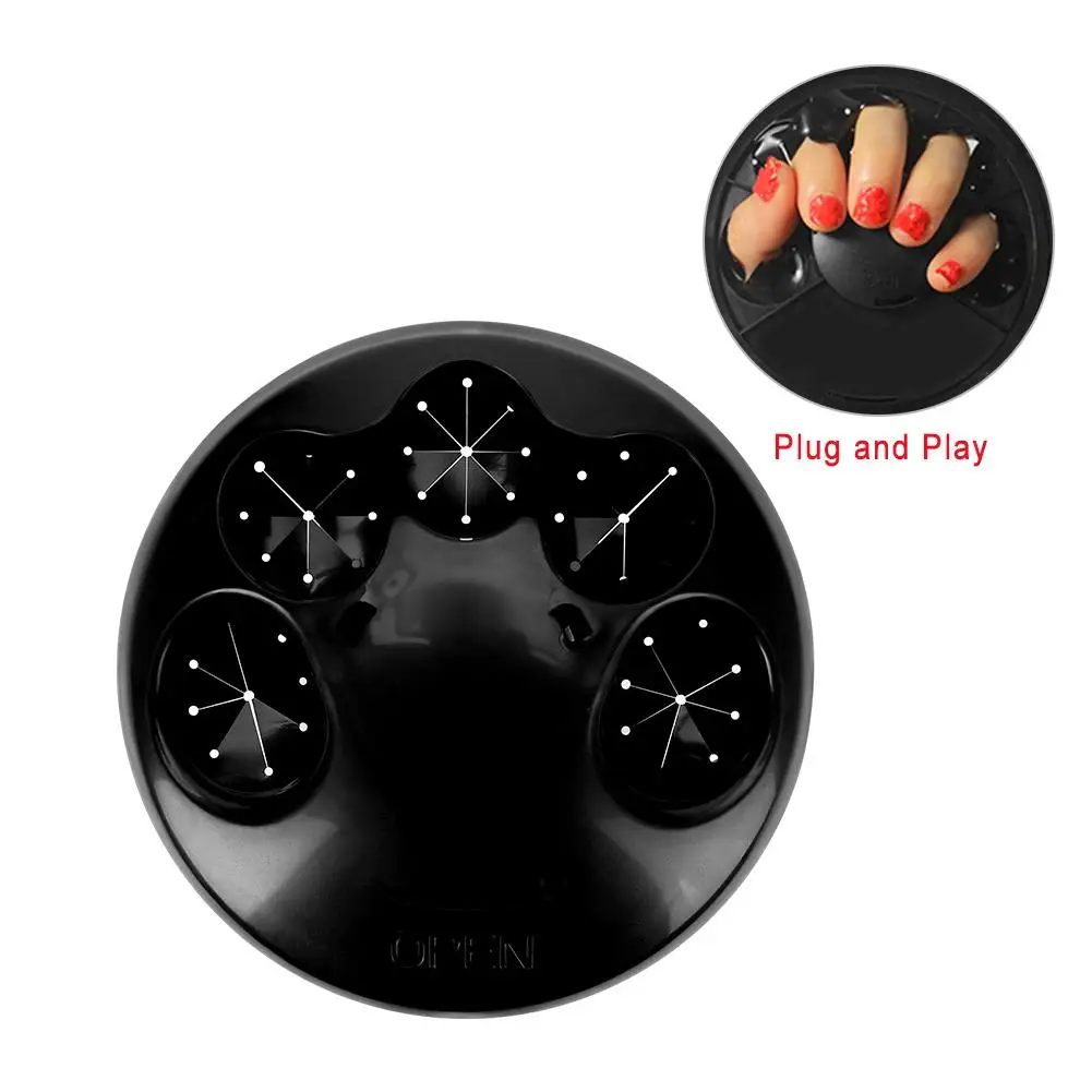 Gel Nail Polish Remover Tool Steamer Machine Portable Electric Nail Art Cleaner Equipment for Salon Home Use